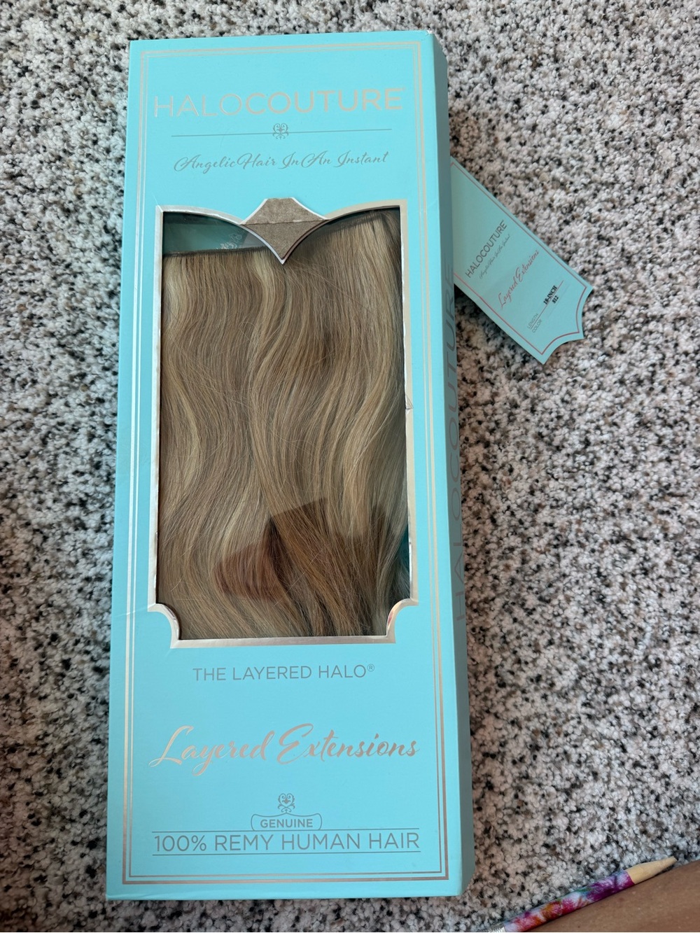 Halo Couture 18inch layered extensions